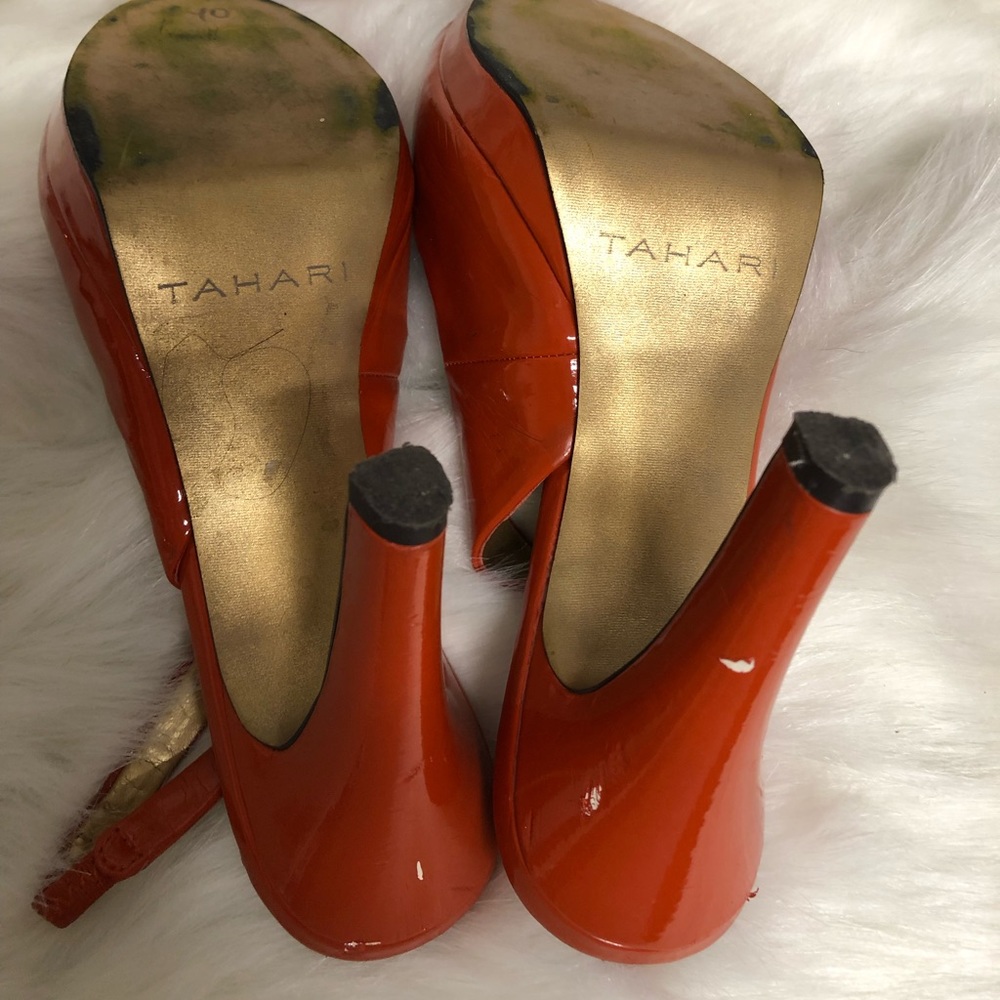 Orange Slingback - Picture 3 of 4